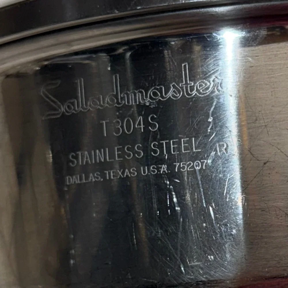 Saladmaster Saucepan Silver T304S 8